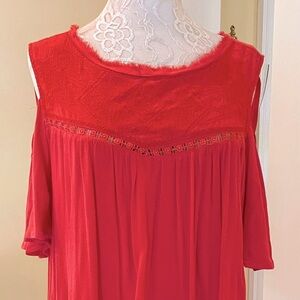 Democracy Cold Shoulder Top